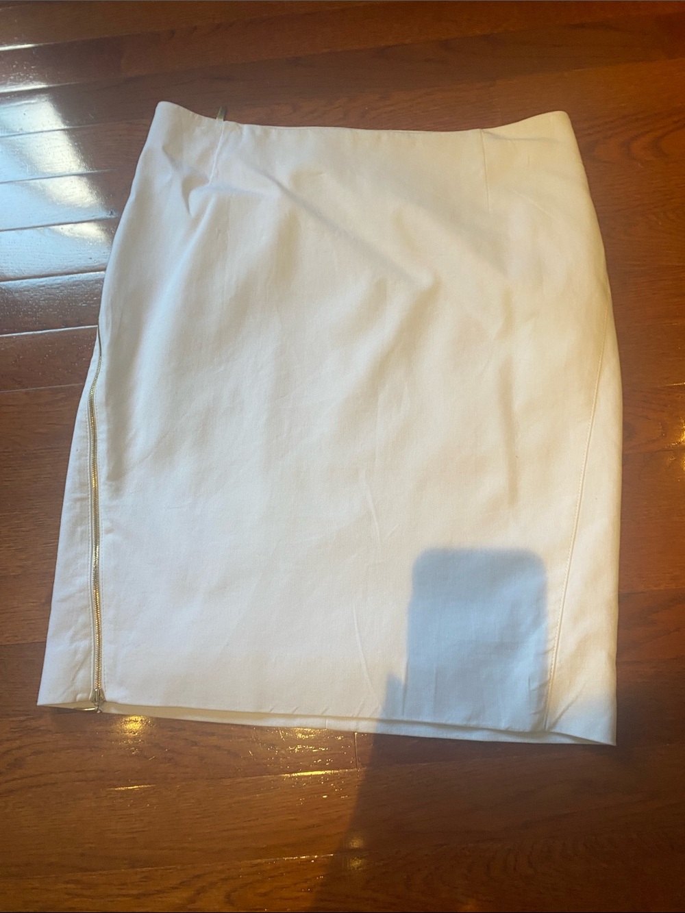 ESCADA Classic white Pencil Skirt with Side Zip